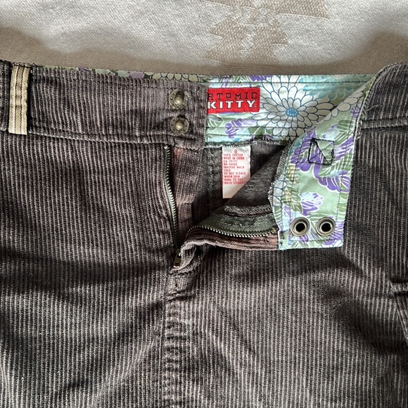 Mini Cargo Skirt Corduroy Vintage - Picture 5 of 7